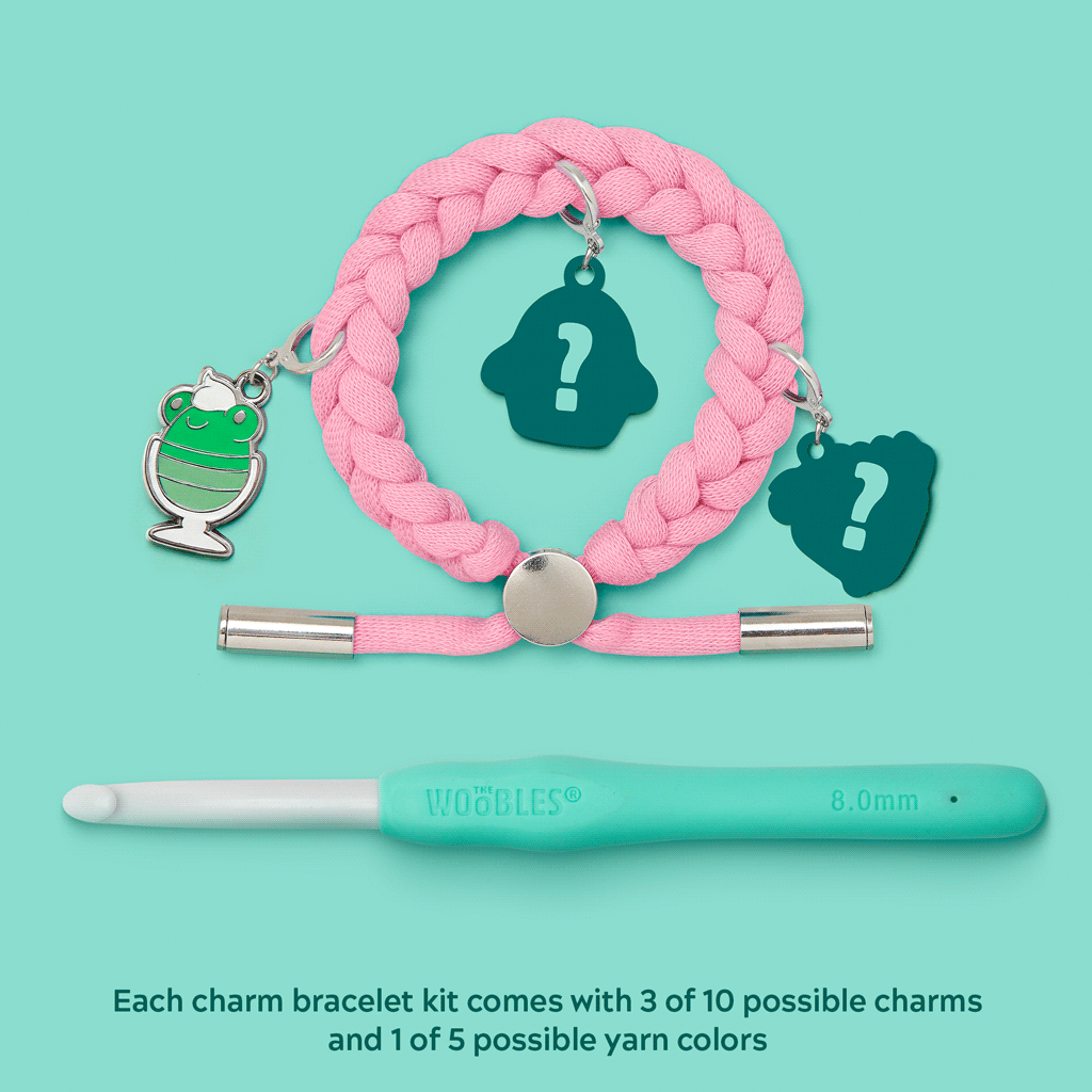 The Woobles Charm Bracelet Kit: Secret Sweeties